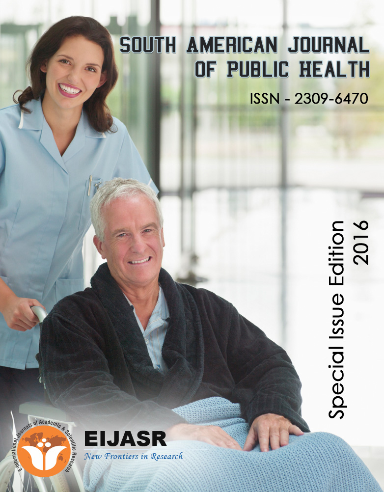 Current Issue Volume 0 | Issue 0 | TEXILA INTERNATIONAL JOURNAL OF PUBLIC  HEALTH | Texila Journal